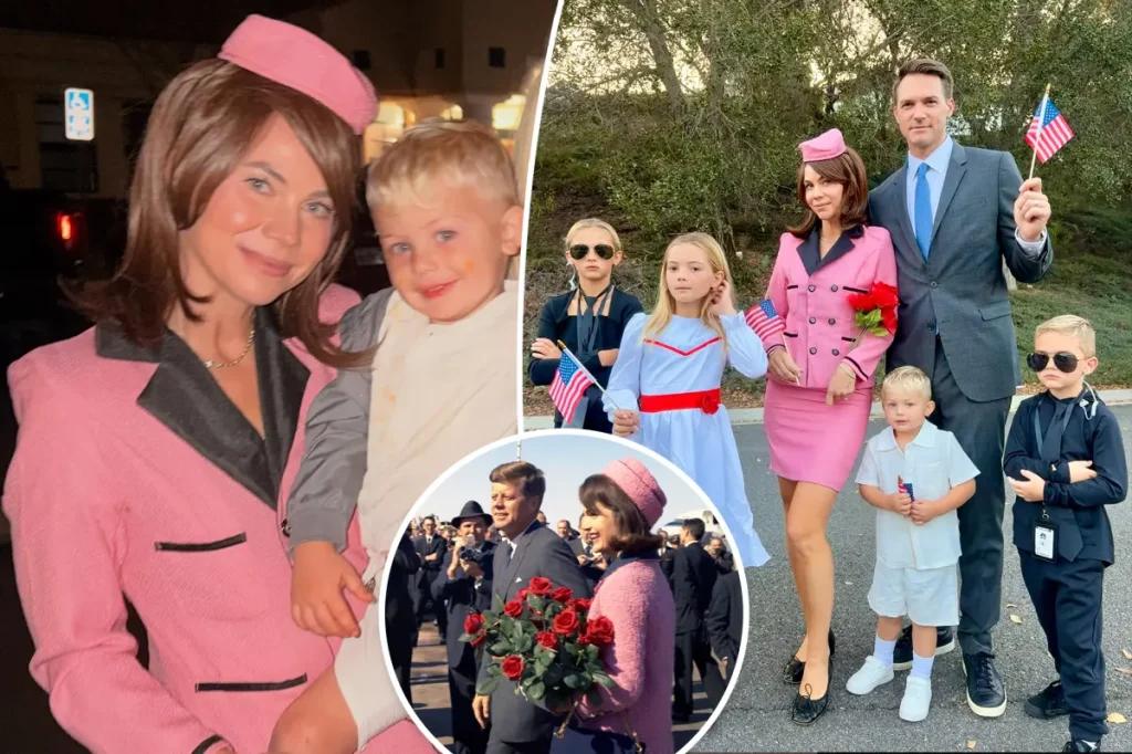 Estrela de The Secret Lives of Mormon Wives gera críticas ao fantasiar filhos de assassinato de Kennedy