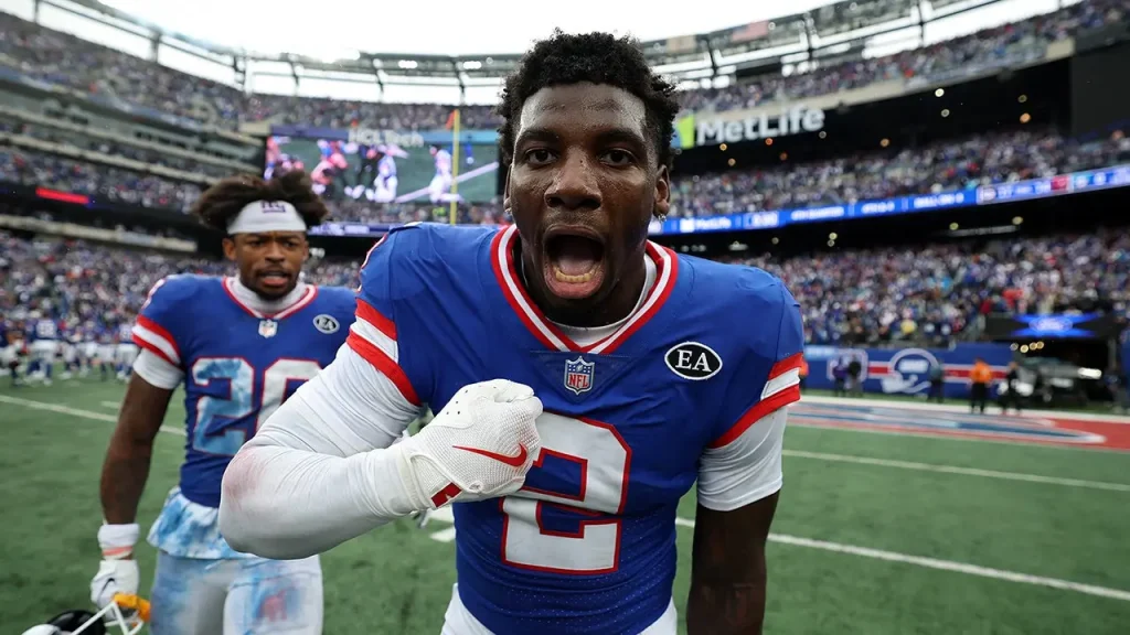 Banks sela vitória com interceptação de 98 jardas e coloca Giants na liderança da NFC East