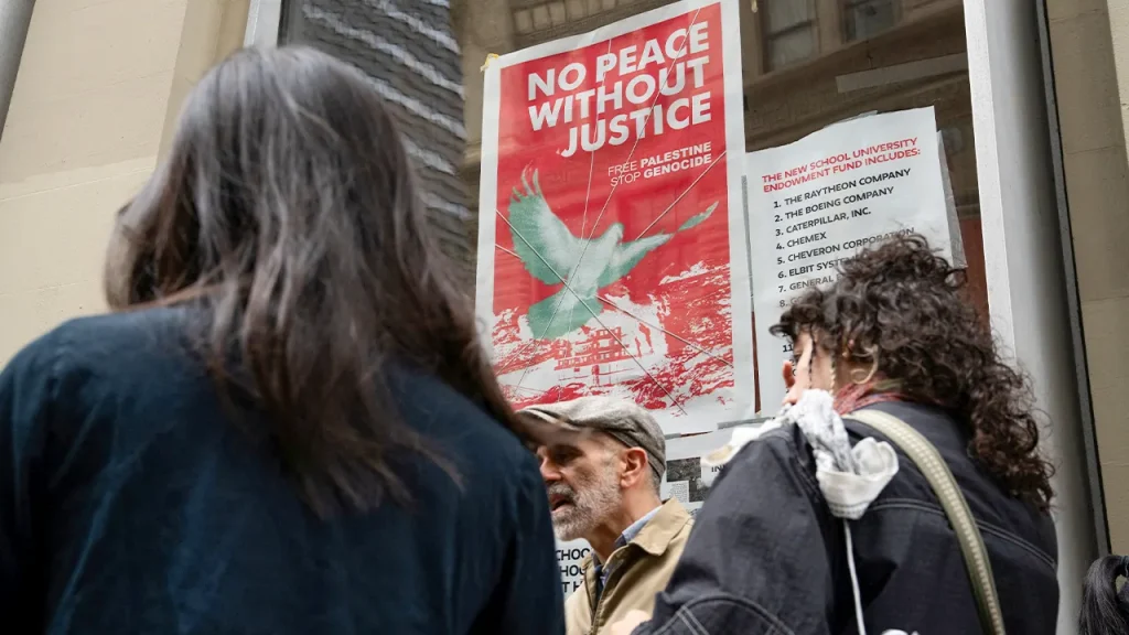 Processo acusa The New School de tolerar assédio antissemita contra estudante judia em Nova York