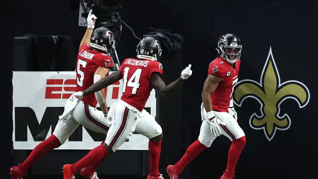 Falcons x Saints derruba audiência do Monday Night Football pela metade em uma semana