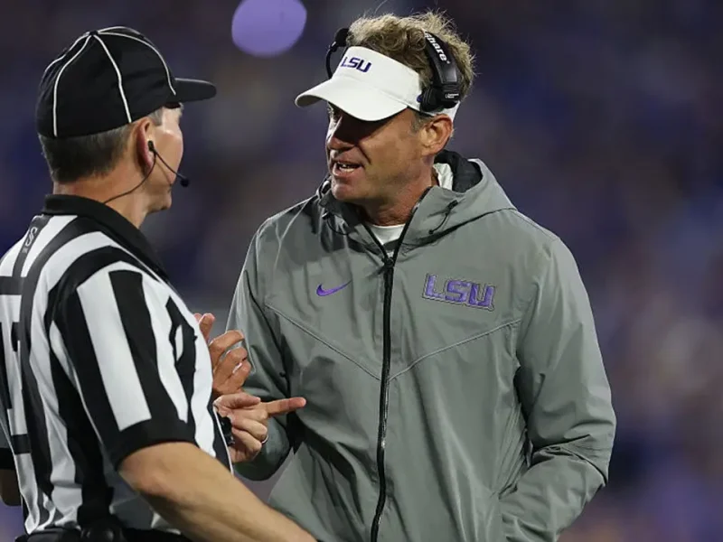 Lane Kiffin claims ref told him 'he would have been killed' if he blew whistle before Kentucky touchdown