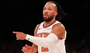 Knicks star Jalen Brunson calls flopping technical foul 'bulls---' as NBA refs enforce new emphasis