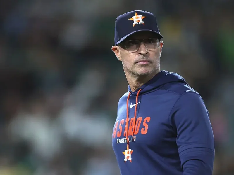 Joe Espada out as Astros manager as team's top-down overhaul continues