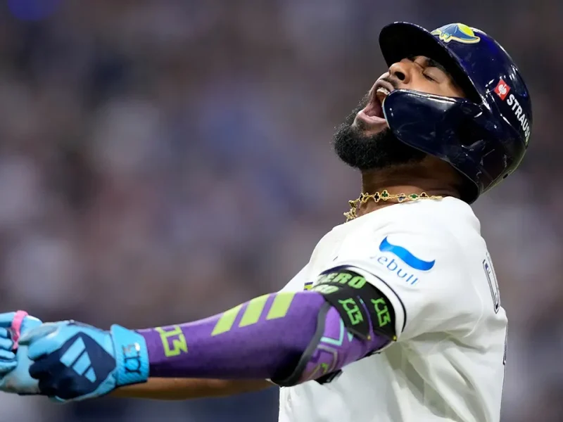 Have MLB home run celebrations gone too far? Junior Caminero's long run around the bases sparks debate