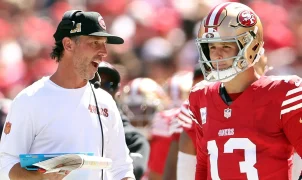 49ers coach Kyle Shanahan explains viral sideline exchange with Brock Purdy, who yelled at him during game