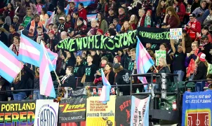 'Save Women’s Sports' activists ejected from NWSL match after being struck, confronted by pro-trans crowd