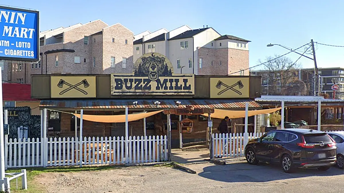 exterior of buzzmill establishment