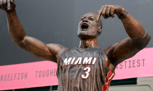 Miami Heat unveil 'enhanced' Dwyane Wade statue after original sculpture went viral for wrong reasons