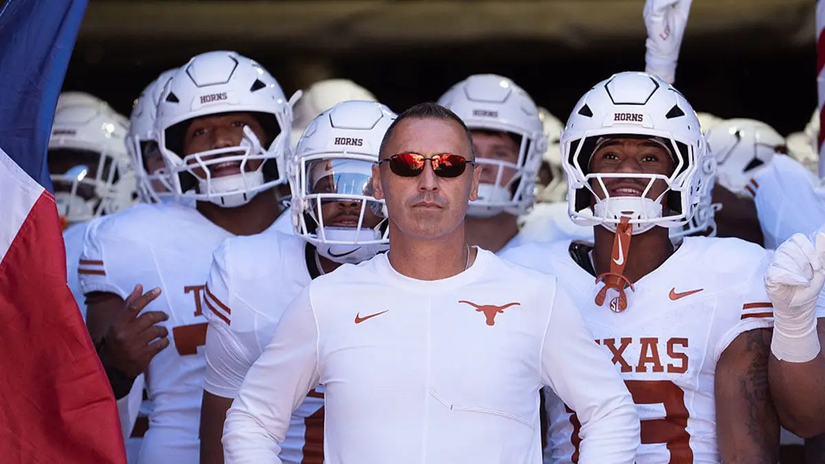 Texas Longhorns head coach Steve Sarkisian