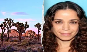 LAPD homicide detectives search Joshua Tree area for Christina Downer