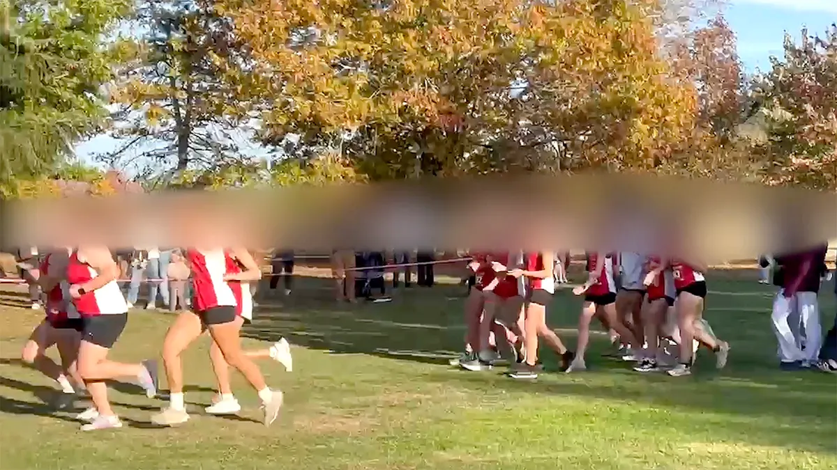 Washington track and field protest
