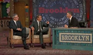 Seth Meyers and John Oliver call Jimmy Kimmel their shield from Trump