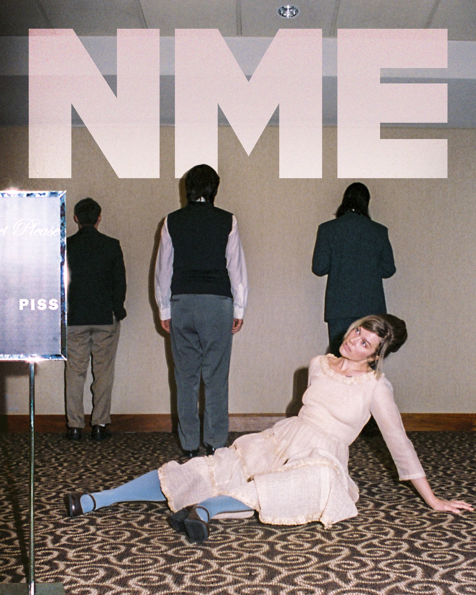 PISS on The Cover of NME (2026), photo by Maya Fuhr