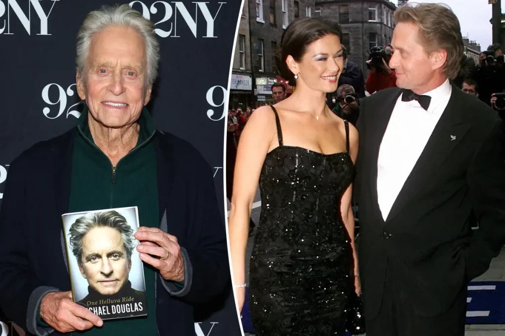 Michael Douglas relembra disputa com astro da NBA pela atenção de Catherine Zeta-Jones