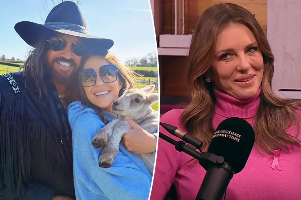 Elizabeth Hurley e Billy Ray Cyrus avançam no relacionamento