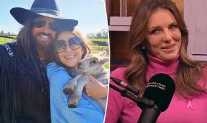 Elizabeth Hurley e Billy Ray Cyrus avançam no relacionamento