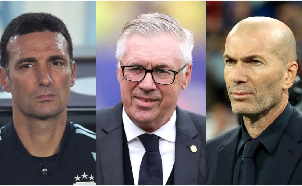 Ancelotti lidera lista de técnicos mais bem pagos do futebol internacional; Scaloni aparece em 10º