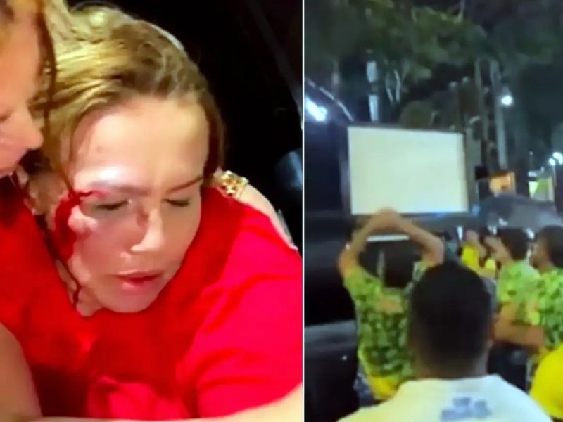 Vereadora Iara Pimentel é atingida no rosto durante carreata em Montes Claros