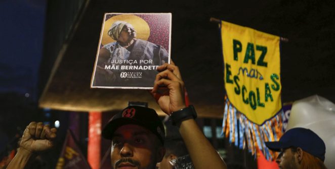 Terceiro réu é condenado a 28 anos pela morte de Mãe Bernadete