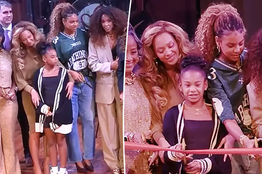 Blue Ivy, de 14 anos, chama atenção em inauguração de centro juvenil com Beyoncé em Houston