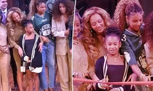 Blue Ivy, de 14 anos, chama atenção em inauguração de centro juvenil com Beyoncé em Houston