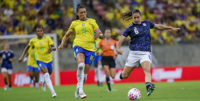 Brasil empata com Argentina em Recife e encerra data Fifa de testes