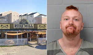 Man dressed as zombie accused of stabbing 2 at Austin coffee shop