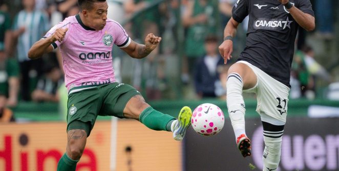 Coritiba e Botafogo ficam no 1 a 1 e ampliam série negativa no Brasileirão