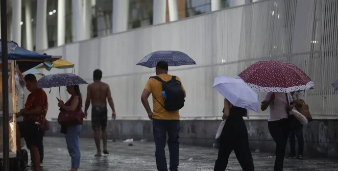Alerta Rio prevê chuva e ventos de até 76 km/h no domingo de votação no Rio