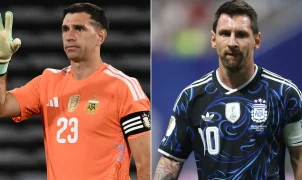 Dibu Martínez sugere Nico Paz como herdeiro da camisa 10 da Argentina