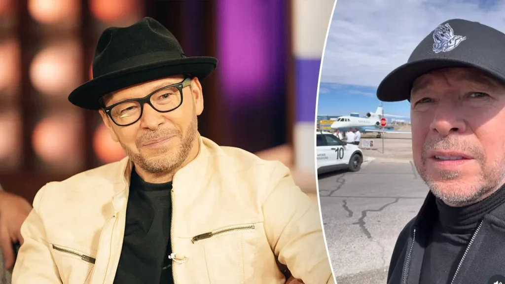 Donnie Wahlberg relata susto em Las Vegas e credita pilotos por evitar desastre sério
