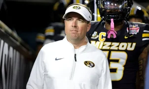 Missouri Tigers head coach Eli Drinkwitz calls fan message boards a 'cesspool' during Ahmad Hardy update