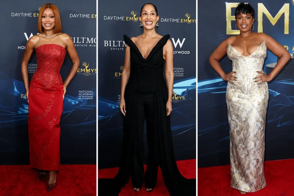Daytime Emmy Awards reúne Keke Palmer, Tracee Ellis Ross e Jennifer Hudson no tapete vermelho