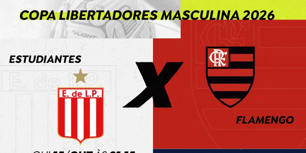 Rádio Nacional transmite Estudiantes x Flamengo na ida das semifinais da Libertadores