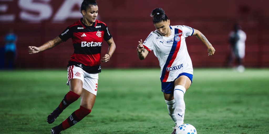 Sorteio define Flamengo x Bahia e Bragantino x Internacional na semifinal da Copa do Brasil Feminina