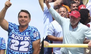 Lula e Flávio Bolsonaro fecham campanha com atos no Rio, em São Paulo e Minas