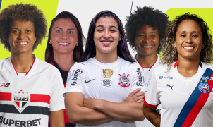 Prêmio Para Elas define cinco finalistas ao meio-campo da Seleção da Temporada