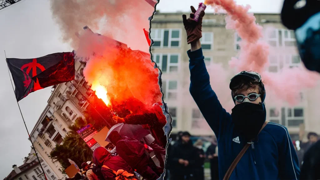 Johnson usa protestos na França para alertar sobre socialistas democratas nos EUA