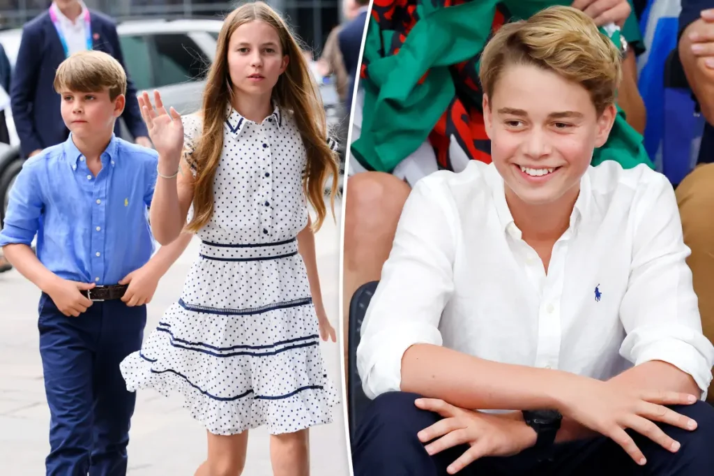 George, Charlotte e Louis usam sobrenomes diferentes na escola; entenda