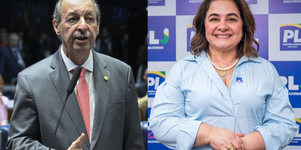 Amazonas decide governo em segundo turno entre Omar Aziz e Maria do Carmo