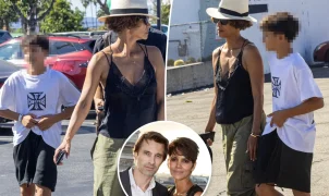 Halle Berry passa tempo com o filho Maceo após acusações de abuso