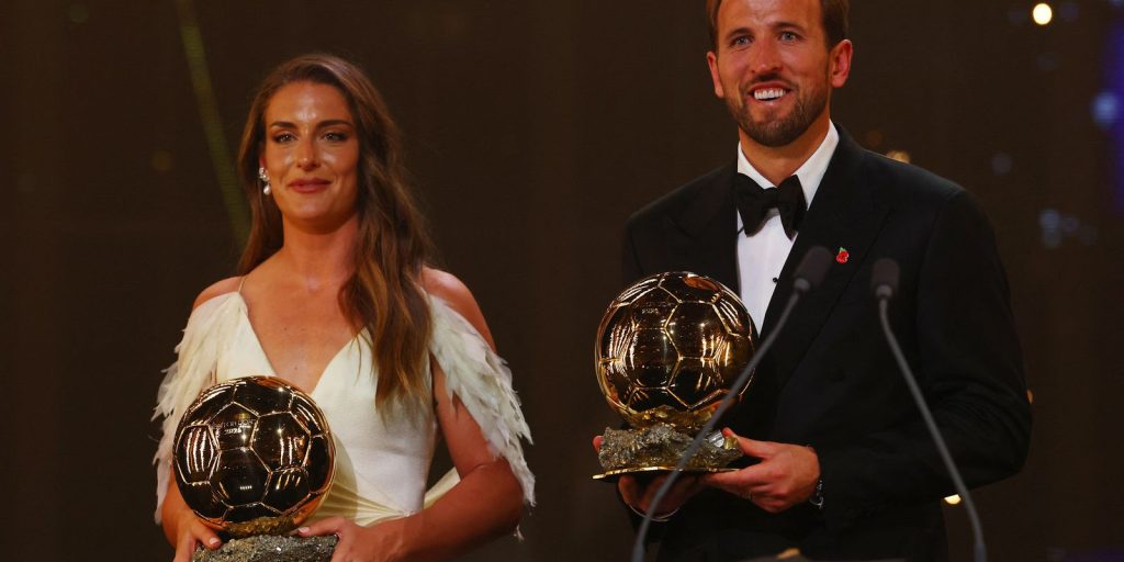 Kane e Putellas conquistam a Bola de Ouro em noite de premiação em Londres