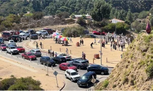 Hollywood Hills residents sue Mayor Karen Bass over tourist nuisance