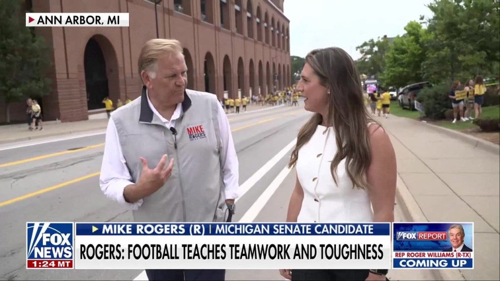 Democrat Senate candidate Abdul El-Sayed jokes that Michigan football can’t win without cheating