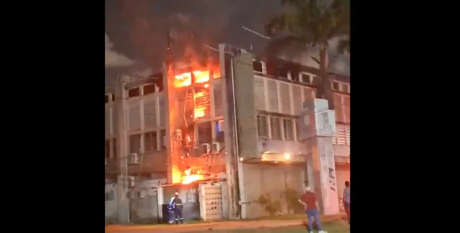 PF abre inquérito para apurar incêndio que atingiu laboratórios da UFPE