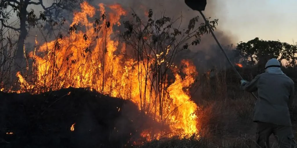 Fumaça de queimadas e incêndio em área de resíduos volta a encobrir Manaus