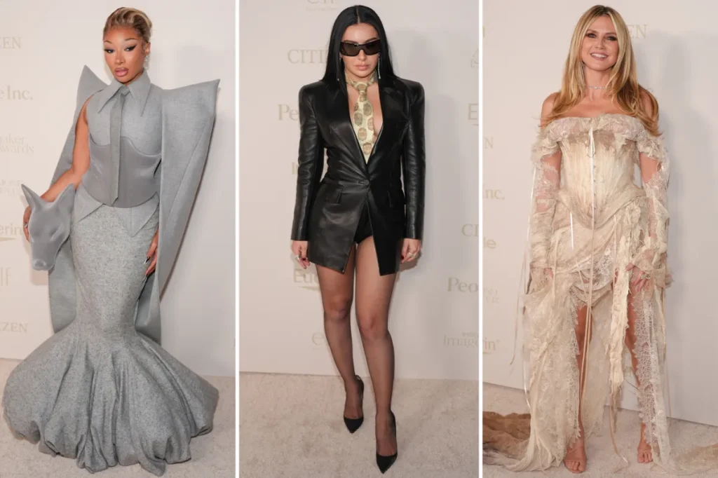 Megan Thee Stallion, Charli XCX e Heidi Klum brilham no tapete vermelho do InStyle Imagemaker Awards 2026