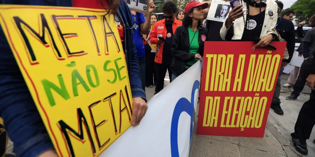 Justiça do Trabalho ordena que Meta remova posts que estimulam demissão por voto político
