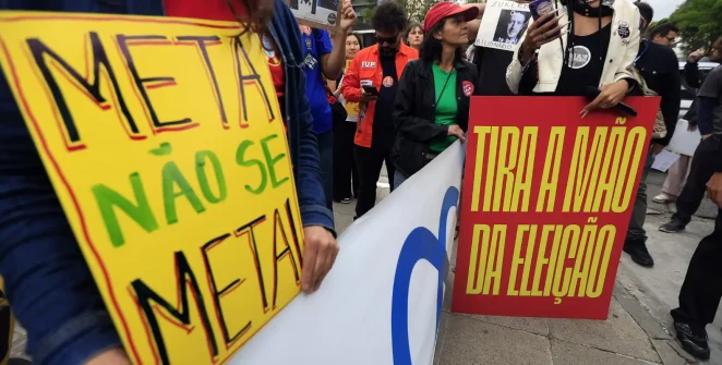 Justiça do Trabalho ordena que Meta remova posts que estimulam demissão por voto político