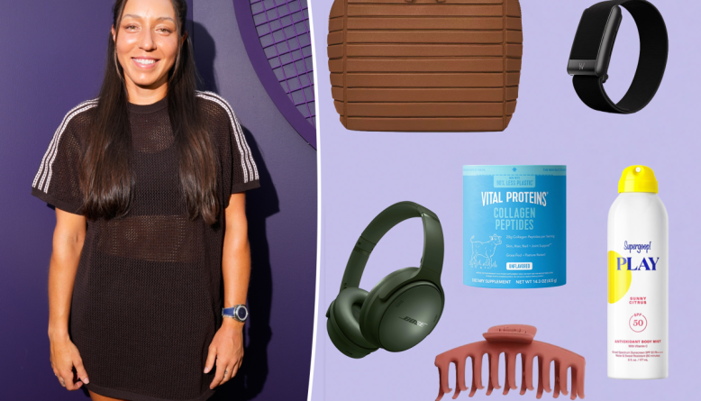 Jessica Pegula lista itens do dia a dia que vão de clipes de cabelo a fones Bose